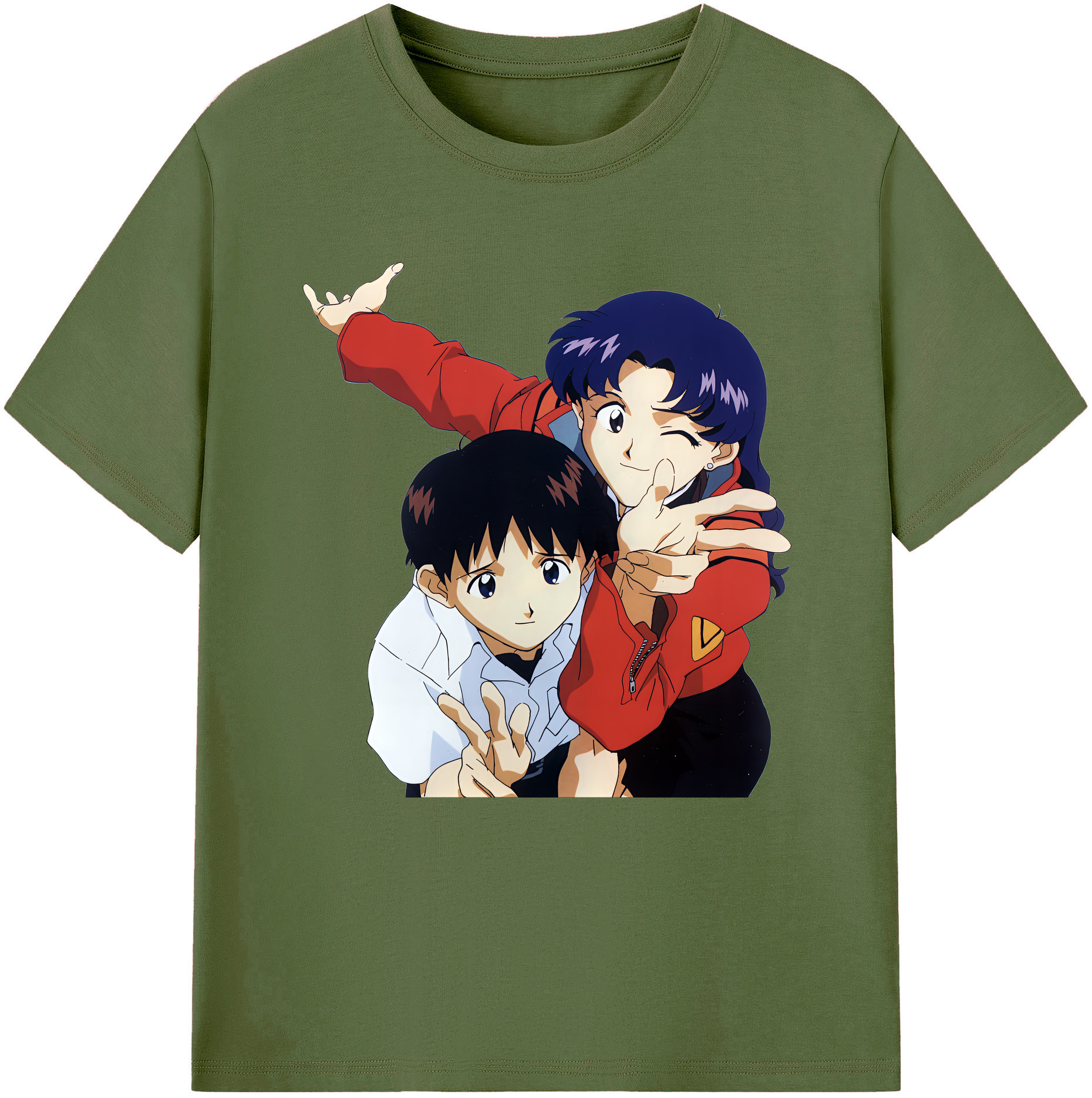 （画像用） EVA 新世紀エヴァンゲリオン 綿100％半袖Tシャツ（フロントプリント）